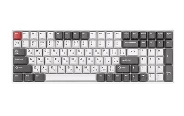 logitech mx master: Клавиатура, Royal Kludge, Механическая, Проводное, Bluetooth подключение, Размер: 100% — 5