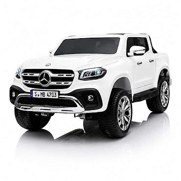 marsovke cizme: Licencirani Mercedes‑Benz X Class 4x4 – dečiji automobil na — 1
