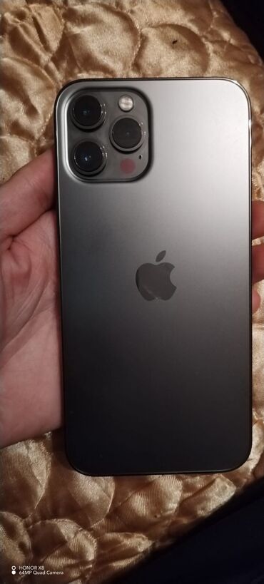 ikinci əl telefonlar iphone: IPhone 12 Pro Max, 256 GB, Face ID, Zəmanət, Sənədlərlə