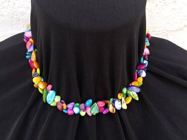 nakit za haljine: Ogrlica SEDEFA u boji - Tuti Fruti Ogrlica od SEDEF-a u boji - Tuti