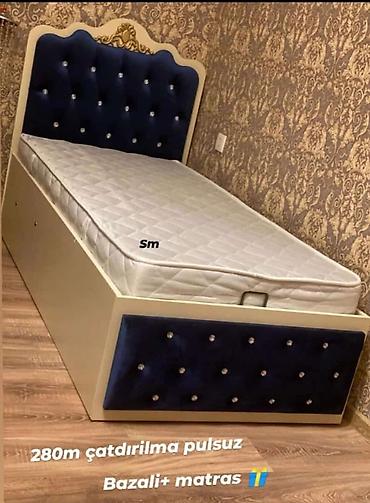 gence kravatlar: Yeni, Təknəfərlik çarpayı, Bazalı, Matras ilə, Siyirməsiz — 1