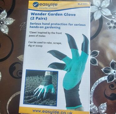 gerberi u saksiji: Rukavice Garden Genie Gloves sa četri kandže koje omogućavaju kopanje