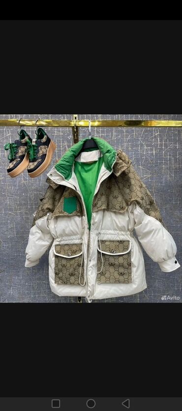 спортивные пуховики: Пуховик, Короткая модель, С капюшоном, Стандарт