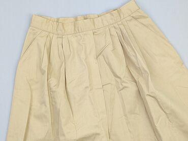 plisowane spódnice beżowa: Skirt, S (EU 36), condition - Good