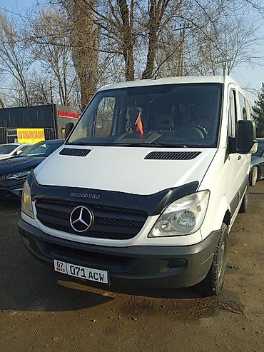 Аренда фургона: Mercedes-Benz Sprinter (W906) — белый грузо-пассажирский фургон — 10