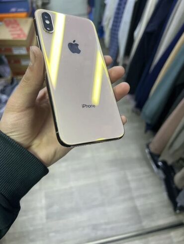 стиральная машина б: IPhone Xs, Б/у, 64 ГБ, Золотой, 100 %