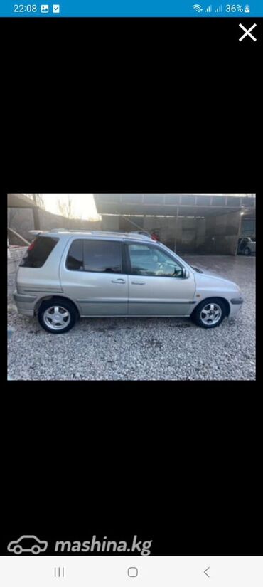 Toyota Raum: 1999 г., 1.5 л, Автомат, Бензин, Универсал