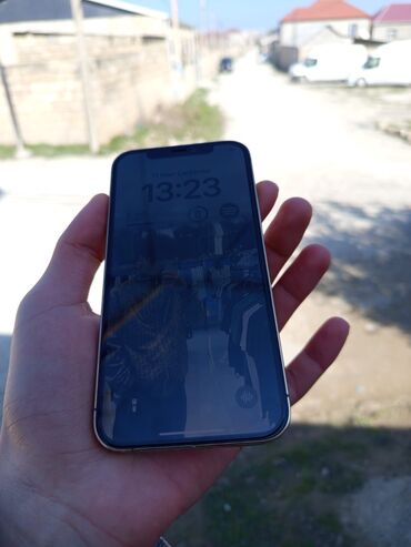 telefonlar 2 el: IPhone 12 Pro, 128 GB, Matte Gold, Face ID, Simsiz şarj