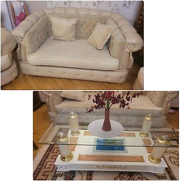 Mini divan və jurnalnı 150 Azn.Divanın ölçüsü 1.80× 0.90. Ünvan Qara