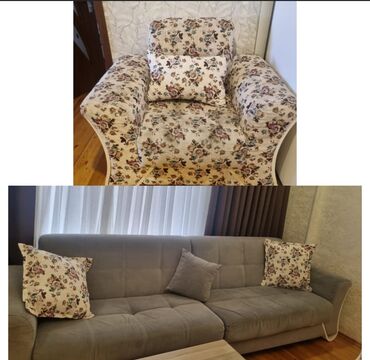 Rəflər: İşlənmiş, Künc divan, Kreslo, Bazalı, Açılan