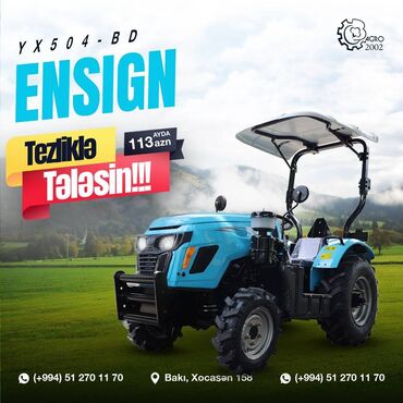 traxtor qiymetleri: Bu qiymətə traktor Aylıq cəmi 113 AZN Dövlət güzəşti 60 ay faizsiz