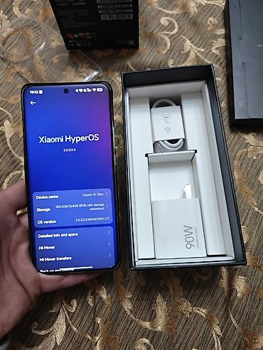 xaomi 17: Xiaomi, 15 Ultra, Б/у, 256 ГБ, цвет - Белый, 2 SIM, eSIM — 7