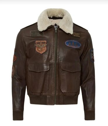 Sviterlər: DəriMod brendi,ölcü (M)teze salafanda,qəhvəyi rəngdə, dəri, aviator
