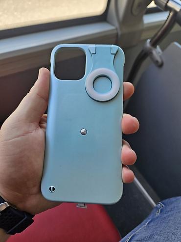 Другое: IPhone 12 Pro Max üçün yeni qoruyucu qab. Üzərində fırlanan üzük və — 1
