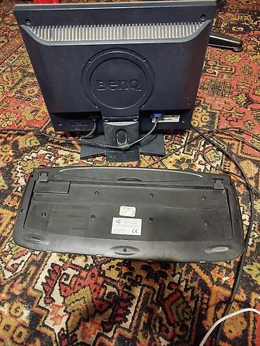 fujitsu laptop computers: BenQ LCD monitor + klaviatura və səs gücləndiriciləri (kolonkalar) — 1