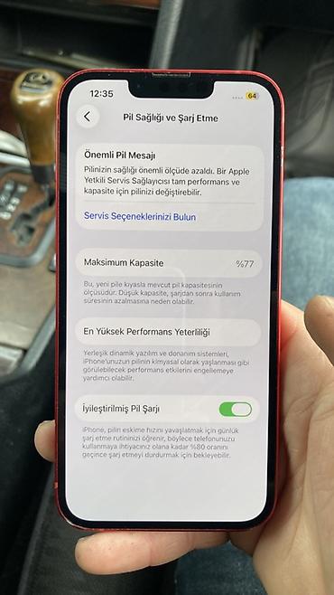 ikinci el pitiminutka: IPhone 13, Qırmızı, Face ID — 5