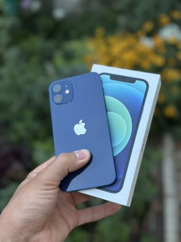 iphone 12 телефон: IPhone 12, 128 ГБ, Синий, Зарядное устройство, Коробка, Чехол