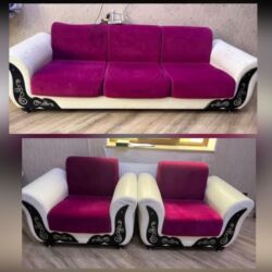 tek divanlarin qiymeti: Б/у, Классический диван, 2 кресла, Без подьемного механизма, Нераскладной