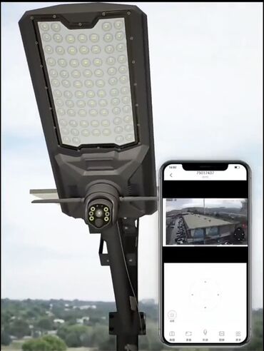 установка монитор: Кундун нурунан иштей турган видео камералар 2/1 Прожектор камерасы