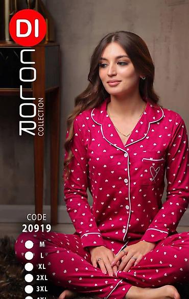 mango: Пижама, Хлопок, Турция, XL, 2XL, 3XL — 7