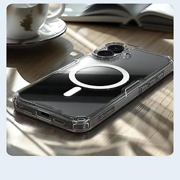 Maske i futrole za telefone: Maska Nillkin Nature Pro Magnetic za iPhone 16 6.1 transparent. Uz — 6