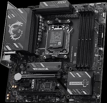 Материнская плата для ПК, Новый, MSI, AM5, Micro-ATX