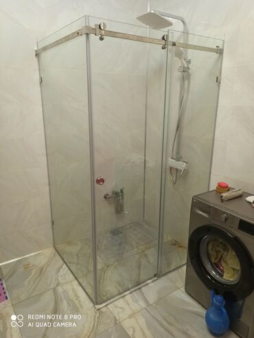 Душевые перегородки и ограждения: Душевые перегородки душевые перегородки Бишкек стеклянные — 3