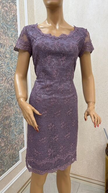 Kokteyl donlar: Zərif ziyafət geyimləri kolleksiyası - Model 1: Tünd bənövşəyi, tam — 14