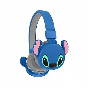 planset telefon: Bluetooth Qulaqlıq – Stitch dizaynı - Uşaq və yeniyetmələr üçün — 1