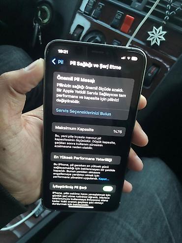 Apple iPhone: IPhone Xs Max, 64 GB, Ağ, Face ID — 7