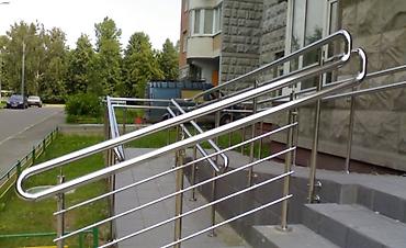 Изготовление перил: Перила и ограждения из нержавеющей стали - Материал: нержавеющая — 7