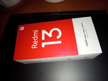 телофон ош: Redmi, Redmi 13, Б/у, 256 ГБ