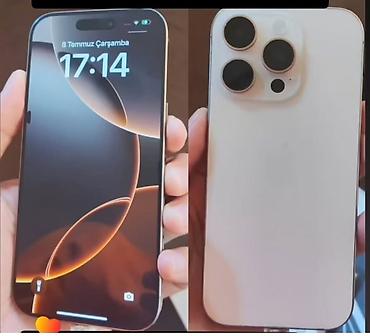 IPhone 16 Pro, 128 GB, Ağ, Face ID
