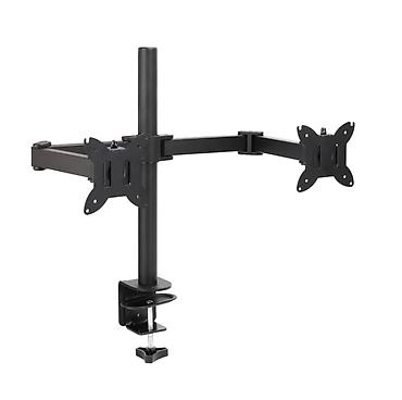 laptop stand: Dual Arms Laptop və Monitor Stand – SHA012 Black Masanızda həm nizam — 1