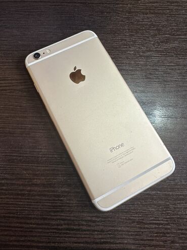 телефон жалалабат: IPhone 6 Plus, Колдонулган, 64 ГБ, Алтын, 79 %