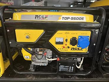 Бензиновый генератор ROLF TOP-9500E Характеристики: - Максимальная