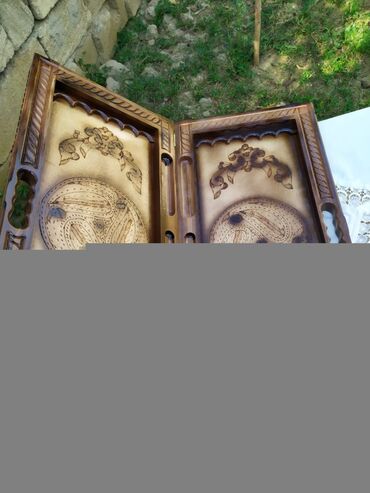 Nərdlər: Nerd Nerd Nerd Nərd taxta Qoz ağacından hazırlanmış əl işi olan — 11