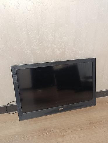 Телевизор Mystery, диагональю 32". (ножка и кронштейн идёт вместе)