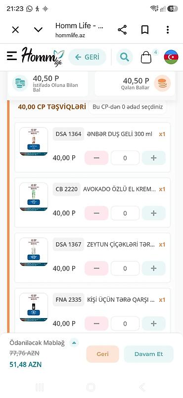 satilik instagram hesaplari: Homm Life məhsulları paketi Tərkib: - Homm Life Velluna qadın parfümü — 3