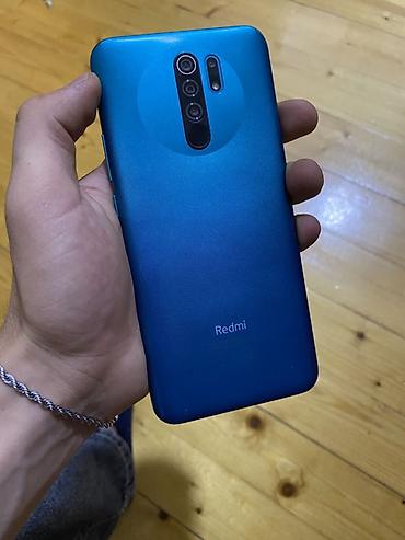 masajı masaj birja: Redmi 9, 32 GB, rəng - Mavi, Barmaq izi — 1