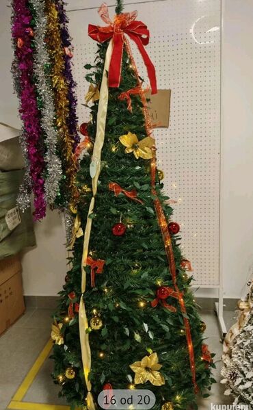 Praznična dekoracija: Jelka, Novo — 16