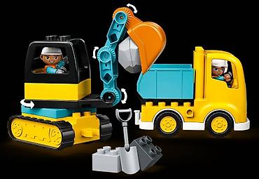 Оюнчуктар: Продаю конструктор LEGO "Truck & Tracked Excavator" 🚜 LEGO Duplo — 2