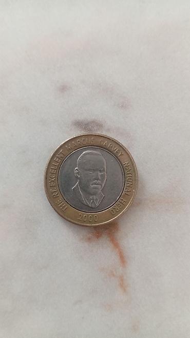 İncəsənət və kolleksiyalar: Yamayka 20 dollar sikkəsi - Növ: 20 Jamaican Dollars (JMD) sikkəsi - — 2