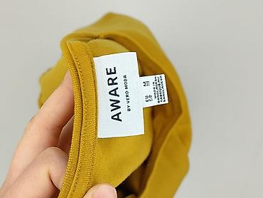 bluzki basic z dekoltem v: Vero Moda, T-shirt damski, rozmiar M — 4