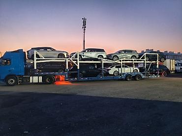 Прицеп, Сar carrier trailer, Б/у