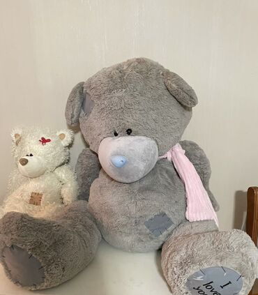 мишки большие цена: Продаю большого мишку Teddy с розовым шарфиком Состояние идеальное