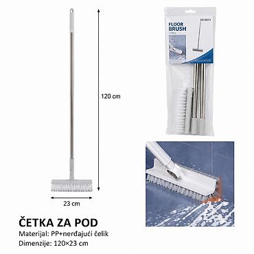 KMT Dvostrana četka za pod 3213511 Praktična dvostrana četka za