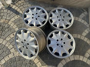 afdomobil: Mercedes-Benz orijinal yüngül lehimli disk dəsti - Miqdar: 4 ədəd - — 1