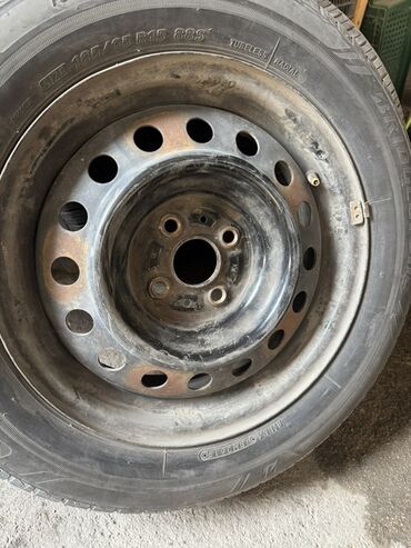 шины летние 205 65 15: Колеса в сборе 185 / 65 / R 15, Лето, Комплект, Легковые, Железные, отверстий - 4