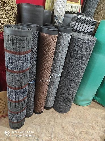 Грязезащитные и придверные коврики: Придверный коврик Новый, Наружный, Прямоугольный, цвет - Зеленый, Синий — 2